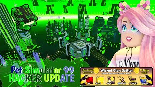 Pet simulator 99 Hacker Update roblox robloxgames petsim99 [upl. by Melodee2]