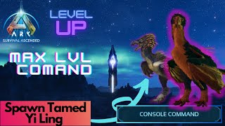 Tamed Yi Ling Spawn Command  Ark Survival Ascended [upl. by Lipson]