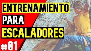 🔴 COMO EMPEZAR en la ESCALADA 01🔴  👉 ENTRENAMIENTO ESCALADA 👈  CÓMO ENTRENAR ESCALADA en CASA [upl. by Sesilu]