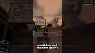 Grand Theft Auto San Andreas Köprü Gizemi [upl. by Enyawad246]