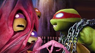 Try not to get scared CHALLENGE most horrible scenes Part 1 Teenage Mutant Ninja Turtles Legends [upl. by Nims]