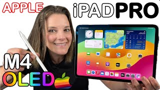 Apple iPad PRO M4 2024  OLED ¿MEJOR imposible  Unboxing Review [upl. by Yazbak136]