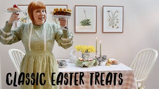 CLASSIC BRITISH amp GERMAN EASTER TREATS SIMNEL CAKE amp PLAITED LOAF [upl. by Suissac426]