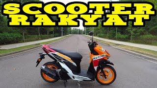 HONDA VARIO 150  REVIEW MALAYSIA [upl. by Dolli]