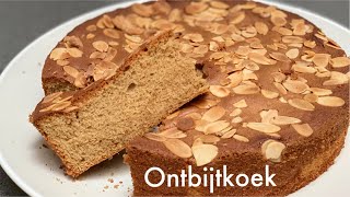 ONTBIJTKOEK  Cake Rempah Tradisional Belanda [upl. by Schwarz]