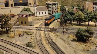 Lake County Model Railroad Club HO Scale Layout [upl. by Ydnac]