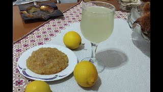 ΛΕΜΟΝΑΔΑ ΣΠΙΤΙΚΗ  ΜΑΡΜΕΛΑΔΑ ΛΕΜΟΝΙ  HOMEMADE LEMONADE  LEMON JAM [upl. by Norraj150]