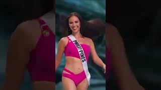 Lava Walk by Catriona Gray  Miss Universe  shorts throwback [upl. by Sairahcaz]