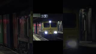 Freightliner 66593 Through Nuneaton Stn train [upl. by Youngran]