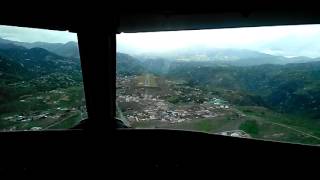 Aterrizaje en aeropuerto Antonio Nariño San Juan de Pasto [upl. by Adlanor]