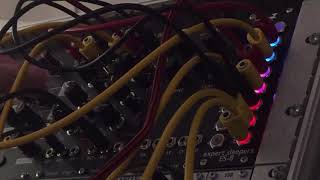 Noise Reap dual Dub Delay w Benjolin [upl. by Nynnahs]