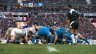 France v Italy  Official Extended Highlights 9th February 2014 [upl. by Manheim853]