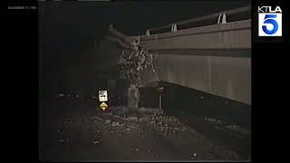 KTLA 5 coverage of the 1994 Northridge Earthquake  Part I [upl. by Aikenat75]