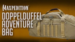 Travel advice Maxpedition® Doppelduffel™ Adventure Bag [upl. by Yanehs]