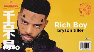 Bryson Tiller  Rich Boy Visualizer [upl. by Absalom]