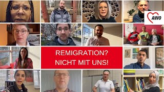 Remigration Nicht mit uns [upl. by Hannan271]