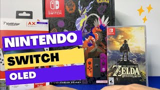 COMPRE LA NUEVA Nintendo Switch OLED Japonesa Edición POKEMON [upl. by Sibeal]