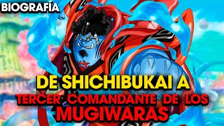 ONE PIECE Biografía completa del tercer comandante JINBE [upl. by Htebaras]