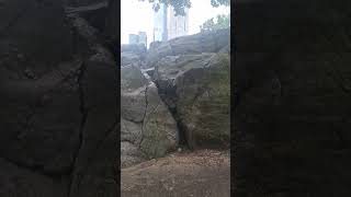 quotCentral Parkquot rock formation Manhattan nyc [upl. by Alilad]