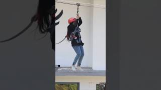 😰kabhi किसे ke कहने par ZIP LINE मत करना 😲😰🔥 part 2 shorts zipline [upl. by Reid]