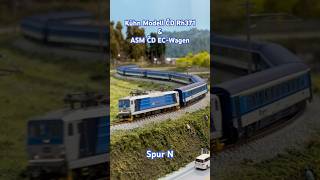 KühnModell ČD Rh371 amp ASM ČD ECWagen 1zu160 eisenbahn modeltrein nゲージ modellbahn [upl. by Nicole]