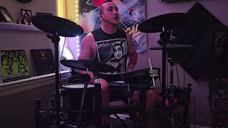 The Distillers  Sing Sing Death House Drum Cover [upl. by Neenad]