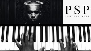 Ultra Light Beam  Kanye West  Play Smooth Piano Tutorial [upl. by Goebel]