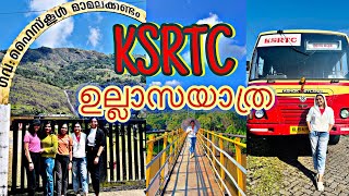 Ullasayathra Experience💚🌿 KSRTC Ernakulam  Mamalakkandam  Munnar [upl. by Ahtikal]