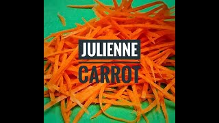 Easy Julienne Carrot Cooking hacks [upl. by Gernhard760]