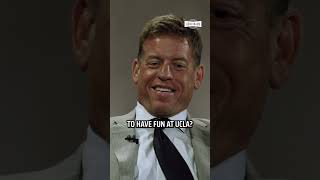 Troy Aikman said the UCLA parties WERE WILD NFL dallascowboys [upl. by Ynnub148]