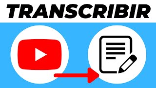 Cómo TRANSCRIBIR VIDEO de YOUTUBE a TEXTO GRATIS ONLINE 2024 Fácil y Rápido [upl. by Joan745]