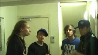 Roxorloops ZeDe Dharni Blady Kris backstage at Belgian Championship 2010wmv [upl. by Dela799]