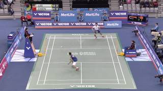 2014 Korea Open  MS Final  Lee Chong Wei vs Chen Long [upl. by Ilyssa]