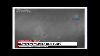 KARTEPEYE YILIN İLK KARI DÜŞTÜ [upl. by Clarance]