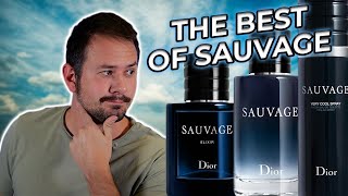 Top 5 BEST Dior Sauvage Fragrances  Which Sauvage Is Best [upl. by Bordy]