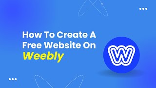 How To Create Free Website On Weebly [upl. by Annis]