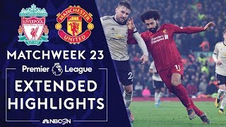 Liverpool v Man United  PREMIER LEAGUE HIGHLIGHTS  1192020  NBC Sports [upl. by Ojytteb]