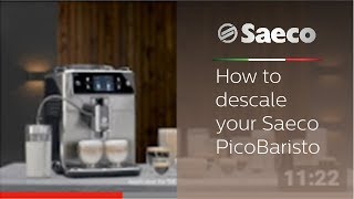 How to descale your Saeco PicoBaristo [upl. by Tuck973]