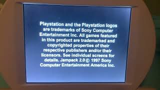 PlayStation Jampack Vol 2 Intro on a PSone PS1 Console with Screen [upl. by Jeb]