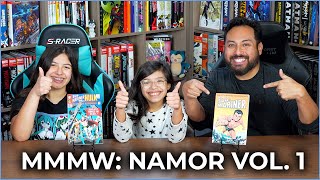 MIGHTY MARVEL MASTERWORKS NAMOR THE SUBMARINER VOL 1  THE QUEST BEGINS  FAMILY COMIC REVIEW [upl. by Aneloc191]