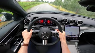 2022 Mercedes C Class 204hp  POV Test Drive [upl. by Egerton237]