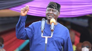 LIVE Raila Odinga amp His Azimio Brigade in Rongo Migori county [upl. by Eneres462]