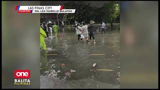 Ilang bahagi ng Alabang at Parañaque binaha kagabi [upl. by Freeborn]