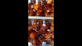 Burnt Ends Wrapped with Butcher Paper [upl. by Samled]