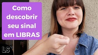 COMO DESCOBRIR SEU SINAL EM LIBRAS [upl. by Tempest]