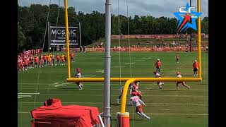 21 plays from Chiefs training camp 814 [upl. by Miner]