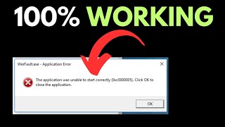 How to fix Werfault exe error on Windows [upl. by Haldes]