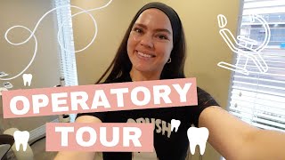 DENTAL HYGIENE OPERATORY TOUR✨🦷🧚🏻 [upl. by Ylram117]