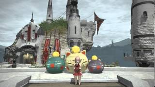 FFXIV Moonfire Faire  Kisusu does the Bomb Dance [upl. by Aisanat663]