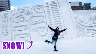 SAPPORO SNOW FESTIVAL The Sapporo Yuki Matsuriさっぽろ雪まつり [upl. by Willie648]